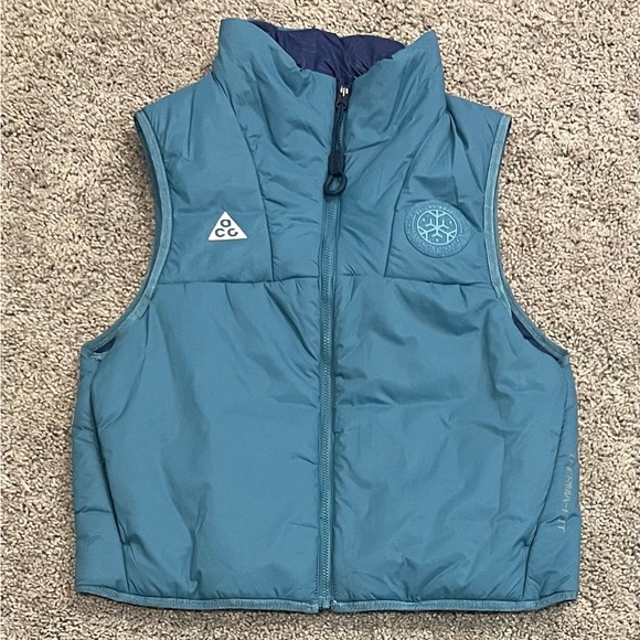 Nike Team USA Beijing Blue Therma Fit Vest Womens‎ Size Small - Picture 1 of 7